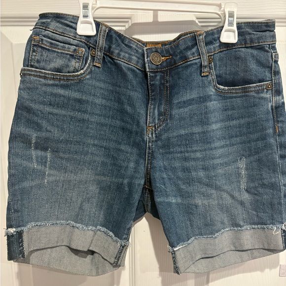 Kut from the Kloth Blue Jean Shorts - Picture 2 of 6